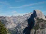 Yosemite, Half Dome from Glacier Pt.